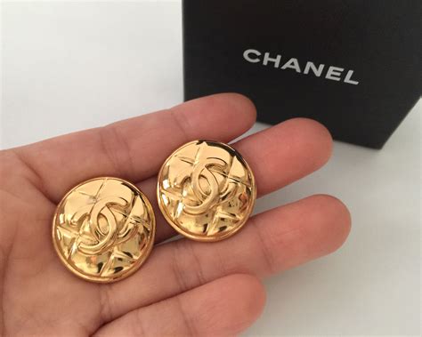 vintage chanel jewelry london|most collectible Chanel earrings.